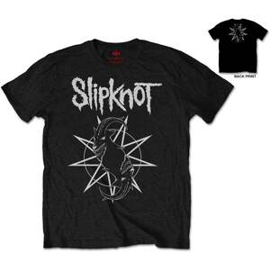 Slipknot tričko Goat Star Logo Čierna M