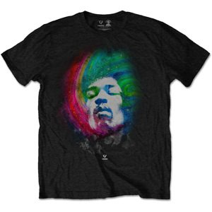 Jimi Hendrix tričko Galaxy Čierna XXL