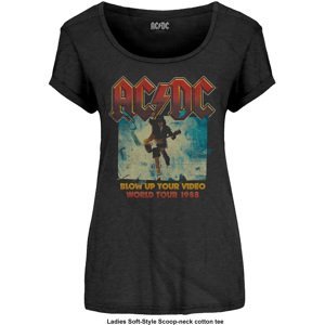 AC/DC tričko Blow Up Your Video Čierna S