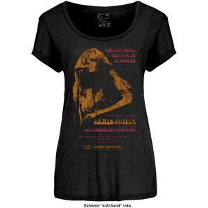 Janis Joplin tričko Madison Square Garden Čierna XXL