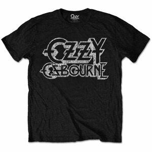 Ozzy Osbourne tričko Vintage Logo Čierna XXL
