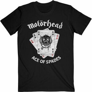 Motörhead tričko Flat War Pig Aces Čierna XXL