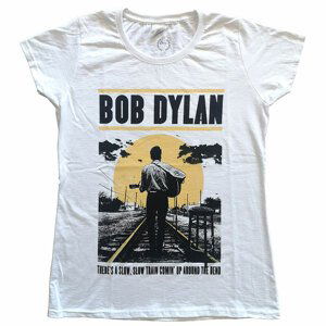 Bob Dylan tričko Slow Train Biela M