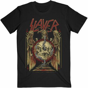 Slayer tričko Eagle & Serpent Čierna XL