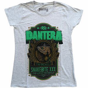 Pantera tričko Snakebite XXX Label Šedá M