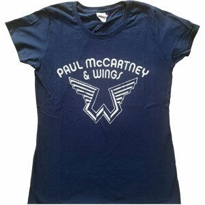 Paul McCartney tričko Wings Logo Modrá S