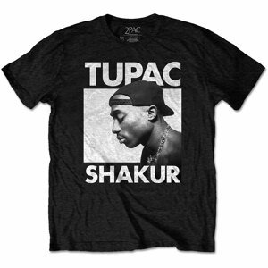 2Pac tričko ECO T-SHIRT: EYES CLOSED Čierna XL