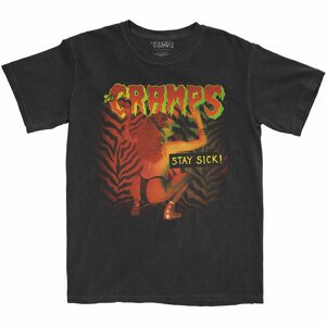 The Cramps tričko Stay Sick Čierna XXL