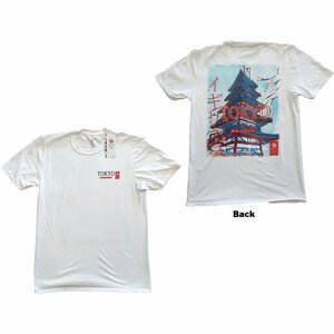Team GB tričko Pagoda Biela XL