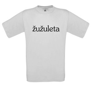 Žužuleta tričko Žužuleta logo Biela L