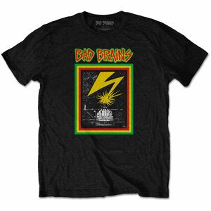 Bad Brains tričko Capitol Strike Čierna XL