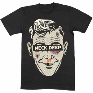 Neck Deep tričko Ned Čierna XL