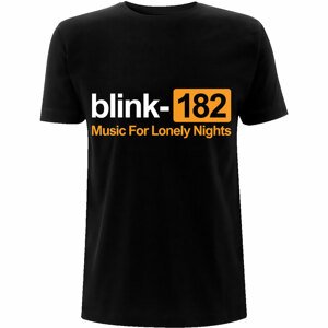 Blink 182 tričko Lonely Nights Čierna L