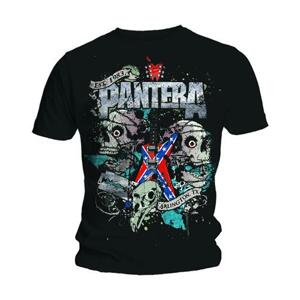 Pantera tričko Texas Skull Čierna XL