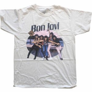 Bon Jovi tričko Breakout Natural XXL