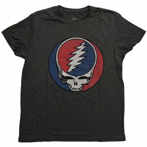 Grateful Dead tričko Steal Your Face Classic Šedá/Čierna S