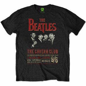 The Beatles tričko Cavern '63 Čierna S