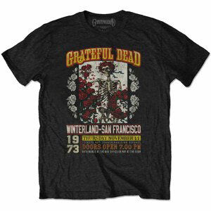 Grateful Dead tričko San Francisco Čierna L