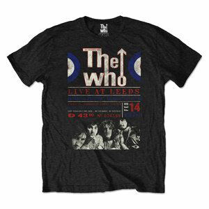 The Who tričko Live At Leeds '70 Čierna S