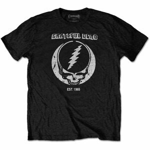 Grateful Dead tričko Est. 1965 Čierna XXL