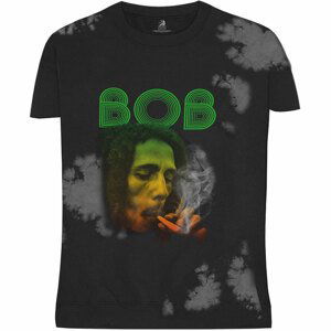 Bob Marley tričko Smoke Gradient Šedá XXL