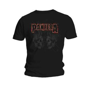 Pantera tričko Watermarked Skulls Čierna M