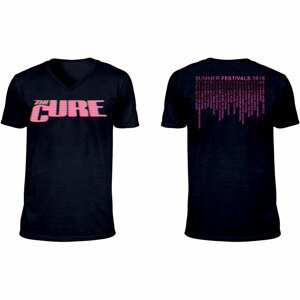 The Cure tričko Neon Logo Čierna XXL