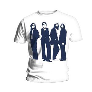 The Beatles tričko Standing Biela XL