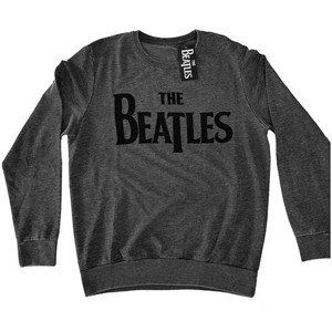 The Beatles mikina Drop T Logo Šedá XL