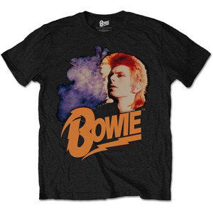 David Bowie tričko Retro Bowie Čierna M