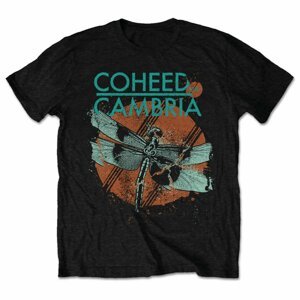 Coheed And Cambria tričko Dragonfly Čierna XXL