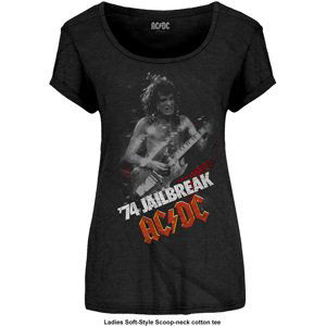 AC/DC tričko Jailbreak Čierna L