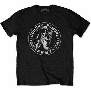 Johnny Ramone tričko Army Seal Čierna XL