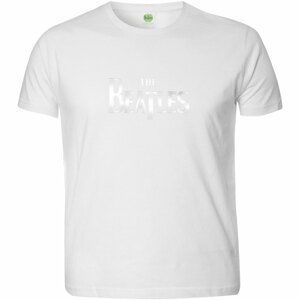 The Beatles tričko Drop T Logo Biela M