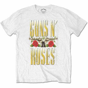 Guns N’ Roses tričko Big Guns Biela XL