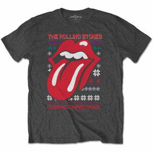 The Rolling Stones tričko Cosmic Christmas Šedá M