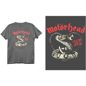 Motörhead tričko Love Me Like A Reptile Šedá M