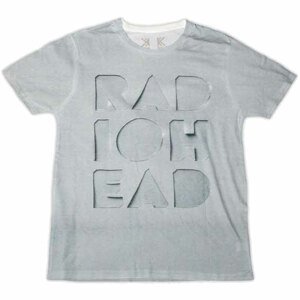 Radiohead tričko Note Pad Šedá XL