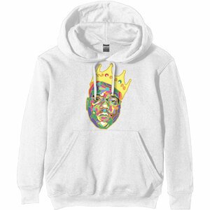 Biggie Smalls mikina Crown Biela XS