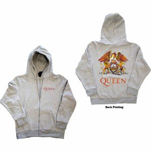 Queen mikina Classic Crest Šedá XL