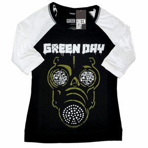 Green Day tričko Green Mask Čierna/biela 4XL