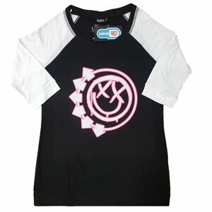 Blink 182 tričko Six Arrow Smiley Čierna/biela 4XL