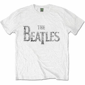 The Beatles tričko Drop T Tickets Biela XL