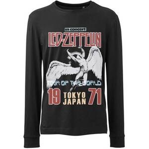 Led Zeppelin tričko Japanese Icarus Čierna XL