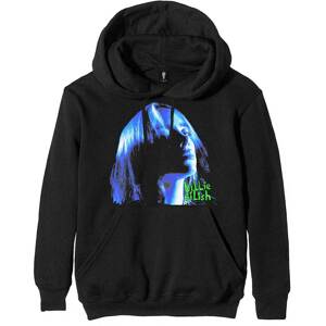 Billie Eilish mikina Neon Shadow Blue Čierna S