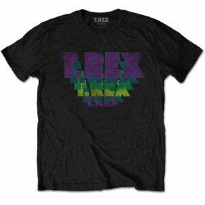 T-Rex tričko Stacked Logo Čierna XXL