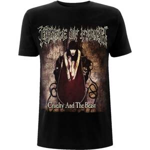 Cradle of Filth tričko Cruelty & The Beast Čierna XL