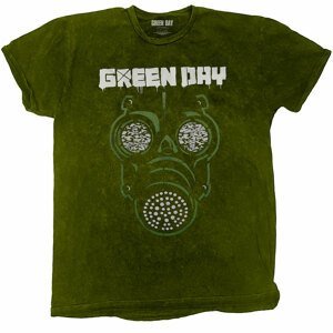 Green Day tričko Gas Mask Zelená XXL