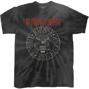 Ramones tričko Presidential Seal Čierna L