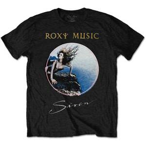 Roxy Music tričko Siren Čierna L